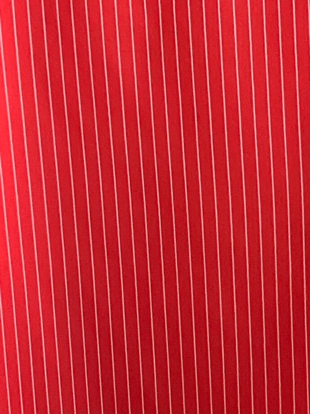 Topson Downs Red & White Striped Womens Blouse Large Polyester Puff Sleeve - Picture 5 of 15
